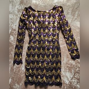 Charlotte Russe sequin party dress Size S